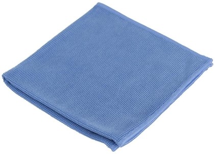 Microvezeldoek prof 40x40cm blauw 10 Stuk