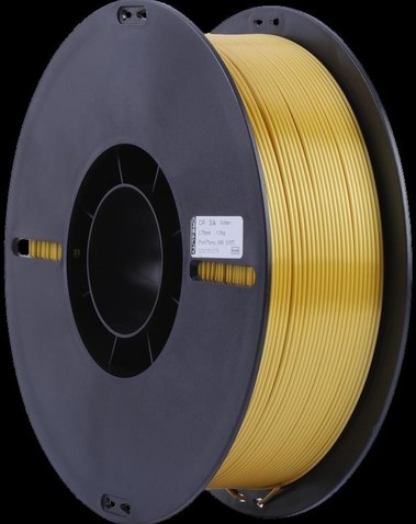 3D Filament Creality PLA 1.75mm Silk goud 1kg 1 Stuk