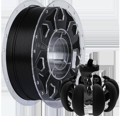 3D Filament Creality CR PLA 1.75mm zwart 1kg 1 Stuk