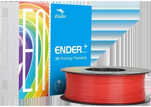 3D Filament Creality PLA+ 1.75mm rood 1kg 1 Stuk