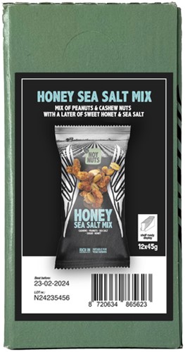 Noten NoyNuts honey sea salt mix zak 45 gram 45 Gram-3