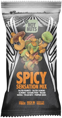 Noten NoyNuts spicy sensation mix zak 45 gram 45 Gram-2