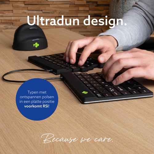 Toetsenbord R-Go Split Break QWERTY WL zw 1 Stuk-3