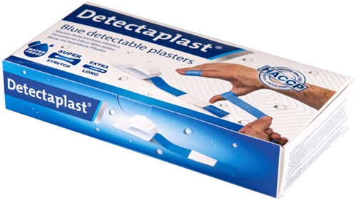 Waterafstotende bl pleister Detectaplast 180x20mm 100 Stuk-3