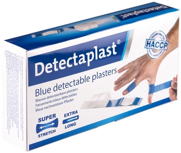 Elastische bl textielpleister Detectaplast 180x20 100 Stuk-1