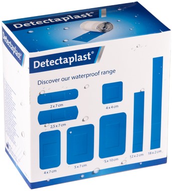 Waterafstotende bl pleister Detectaplast 6cmx5m 1 Rol-1