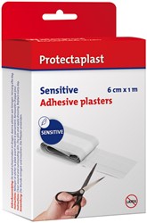 Pleister gevoelige huid Protectaplast 6cmx1m 1 Stuk