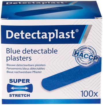 Elastische bl textielpleister Detectaplast 19x72mm 100 Stuk-2