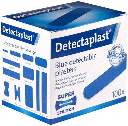Elastische bl textielpleister Detectaplast 19x72mm 100 Stuk-3