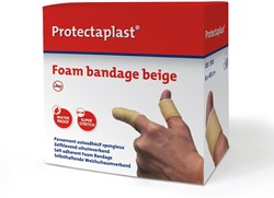 Foamverband Protectaplast beige 6cmx4.5m 1 Stuk