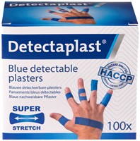 Elastische bl textielpleister Detectaplast assorti 100 Stuk-2