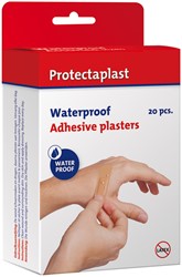 Waterafstotende bruine pleisters Protectaplast ass 20 Stuk