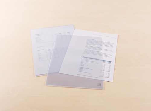 L-map Oxford A4 PVC 140µ glashelder 100 stuks 100 Stuk-2