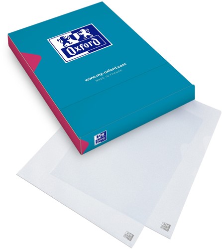 L-map Oxford A4 PP 120µ generfd 100 stuks 100 Stuk