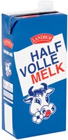 Melk Landhof halfvol houdbaar pak 1 liter 1 Liter-2