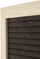 Letterbord IEZZY 30x30cm naturel hout 1 Stuk-2