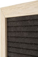 Letterbord IEZZY 40x60cm naturel hout 1 Stuk-3