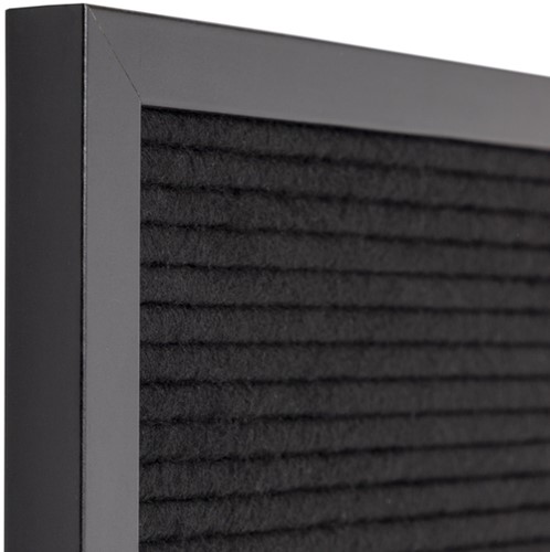 Letterbord IEZZY 40x60cm zwart hout 1 Stuk-3