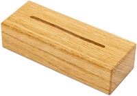 Menukaarthouder IEZZY T tafeldisplay A4 hout-2
