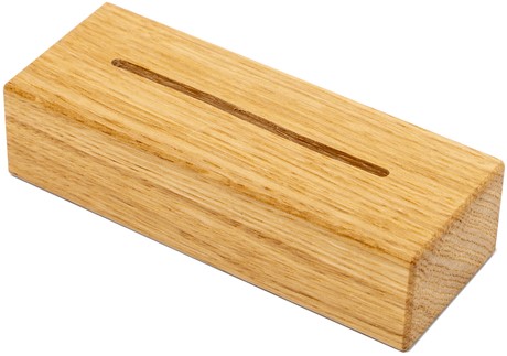 Menukaarthouder IEZZY T tafeldisplay A4 hout-2