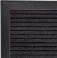 Letterbord IEZZY 60x80cm zwart hout 1 Stuk-2