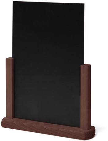 Tafelkrijtbord IEZZY A5 donkerbruin hout 1 Stuk