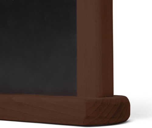 Tafelkrijtbord IEZZY A5 donkerbruin hout 1 Stuk-2