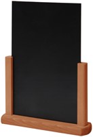 Tafelkrijtbord IEZZY A5 lichtbruin hout 1 Stuk