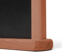 Tafelkrijtbord IEZZY A5 lichtbruin hout 1 Stuk-3