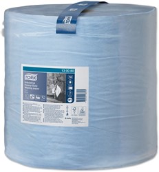 Poetspapier Tork W1 Industrial Premium blauw 750 Vel