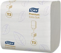 Toiletpapier Tork T3 Premium gevouwen wit 114276 30 pak-2