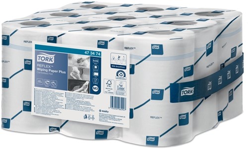 Poetspapier Tork M3 Advanced 2laags 200 vel wit 9 Rol