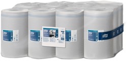 Poetspapier Tork M3 Advanced 1laags 343 vel wit 12 Rol