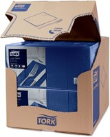 Lunchservet Tork Advanced achtstevouw donkerblauw 200 Stuk-3