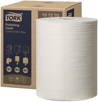 Reinigingsdoek Tork W1 W2 W3 Premium 1laags wit 1 Rol