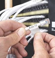 Labeltape Dymo XTL kabelwikkel 21mm zwart op wit 1 Stuk-3