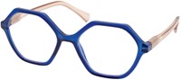 Leesbril I Need You Stella +2.50 dpt blauw-2