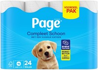 Toiletpapier Page Compleet Schoon 2-laags 140v 24r 24 Rol
