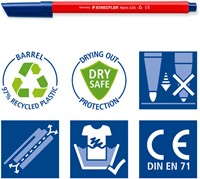 Kleurstift Noris 326 kartonnen etui 20 kleuren 20 Stuk-1