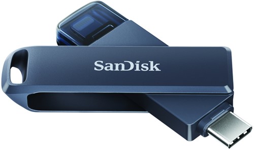Phone Drive 128GB lightning- USB-C blauw 1 Stuk-3