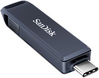 Phone Drive 256GB lightning- USB-C blauw