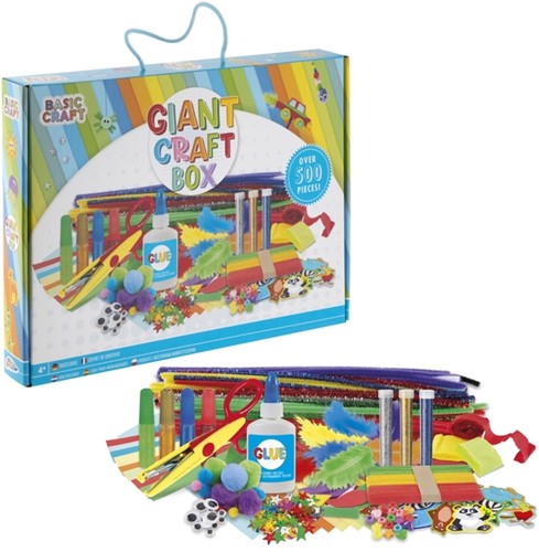 Giant Craft Box 40x30 cm over 500 pieces 1 Stuk