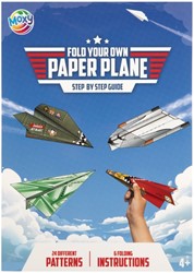Fold your own Paper Planes block 24 sheet 25x18cm 1 Stuk