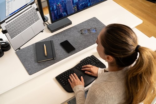 Toetsenbord Kensington EQ Pro Fit KB675 TKL Ergo draadloos-1