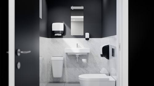 Handdoekdispenser Katrin klein wit 88942 1 Stuk-3