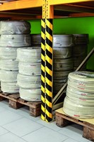 Beschermingsprofiel Durable C35 hoek 1m geel zwart 1 Stuk-1