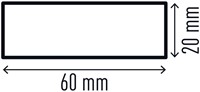 Beschermingsprofiel Durable S20 recht 1m geelzwart 1 Stuk-3
