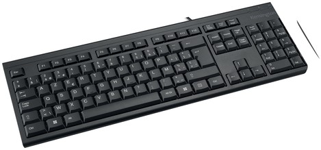 Toetsenbord Kensington EQ KB100 standaard azerty 1 Stuk