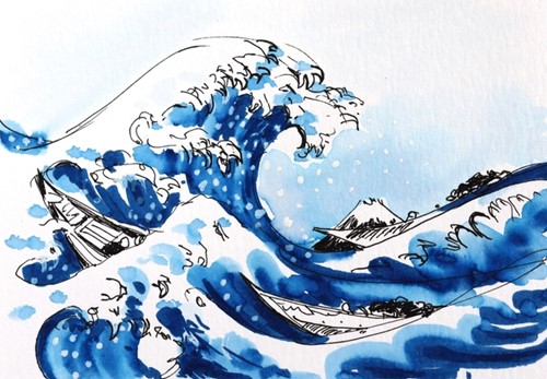 Tekenset Sakura Creative Kit Kanagawa 6 Stuk-3