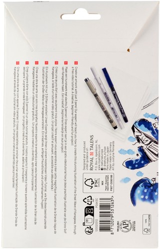 Tekenset Sakura Creative Kit Kanagawa 6 Stuk-1